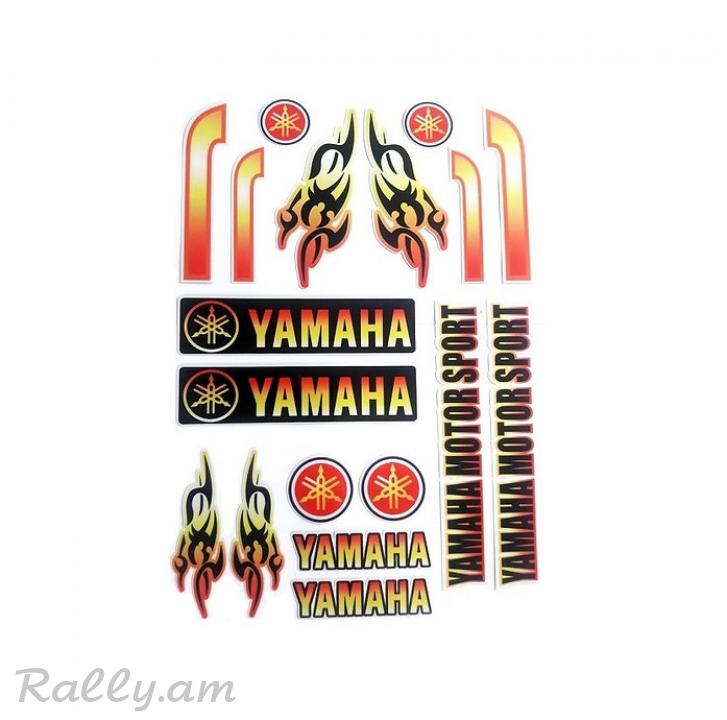 Sticker Светоотражающая Yamaha (23X33սմ)