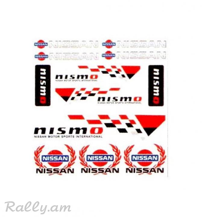 Sticker Светоотражающая Nissan №2 (23X24սմ)