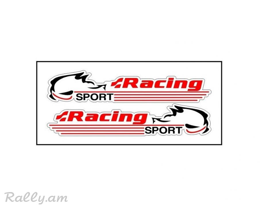 Sticker Светоотражающая Racing (3X15սմ)