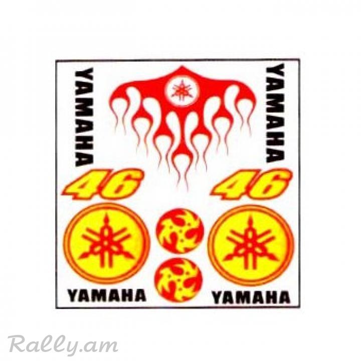 Sticker Светоотражающая Yamaha №2 (23X24սմ)