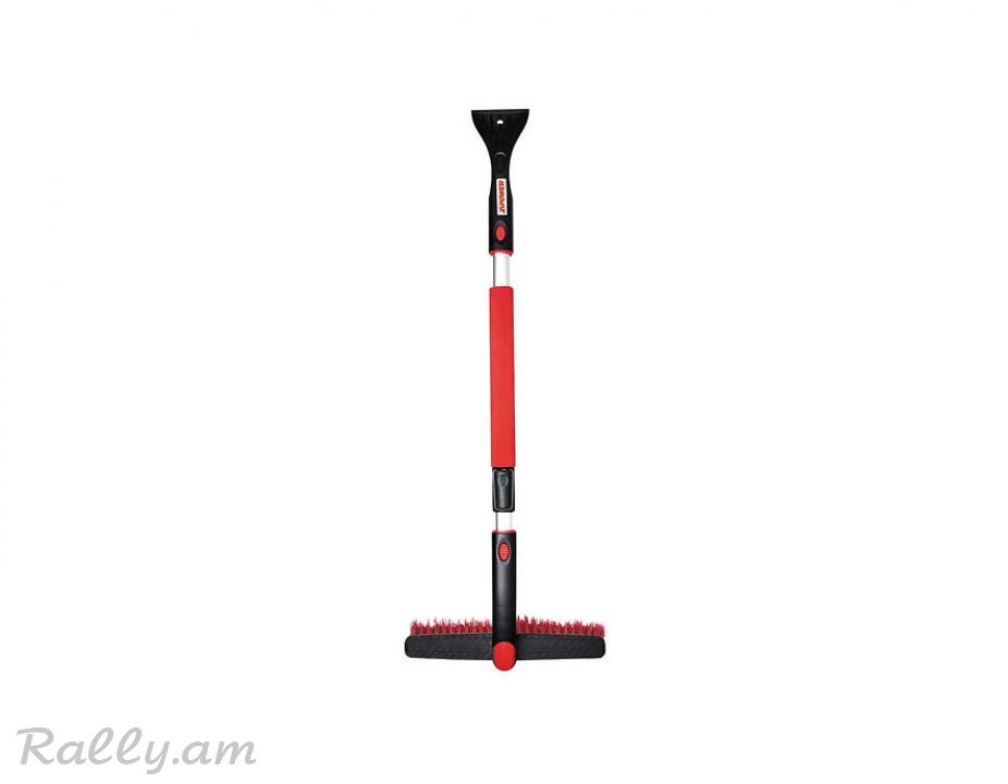 Щетка Для Снега Телескопическая Со Скребком 99-127см Zipower