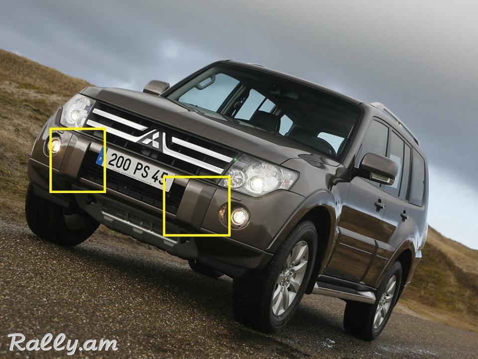 Mitsubishi Pajero IV 2006-2011 Շթի Կոտոշ Sailing