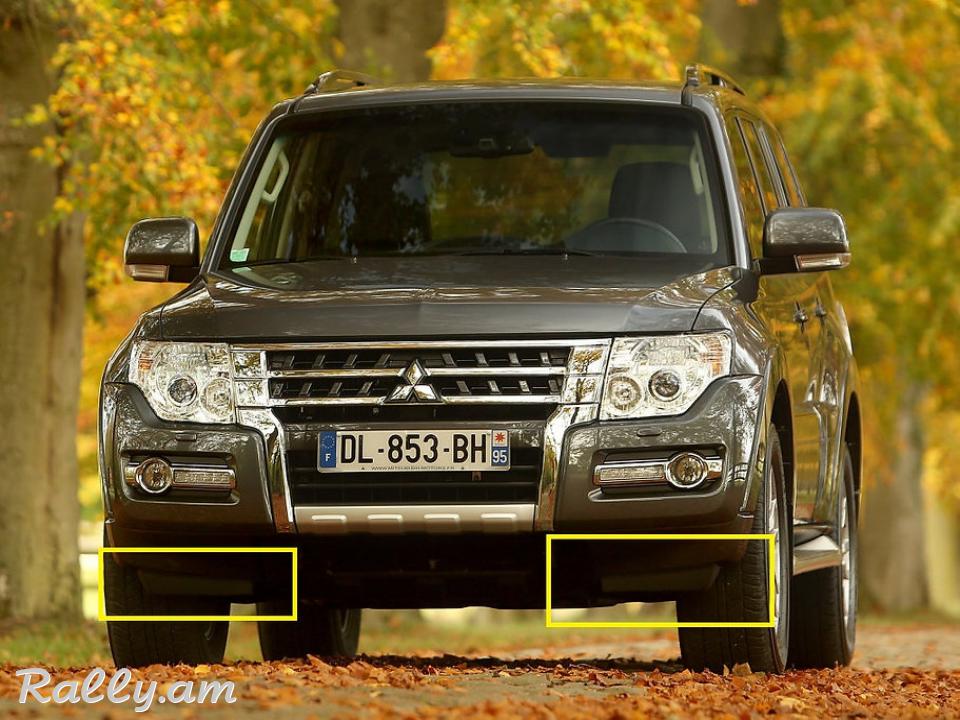 Mitsubishi Pajero IV 2006-2020 Առջևի Շթի Բռեզգավիկ Sailing