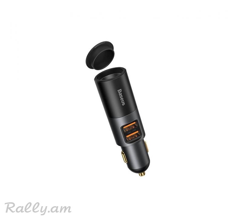 Լիչքավորիչ 2USB և Բնիկի Բաժանարար Baseus