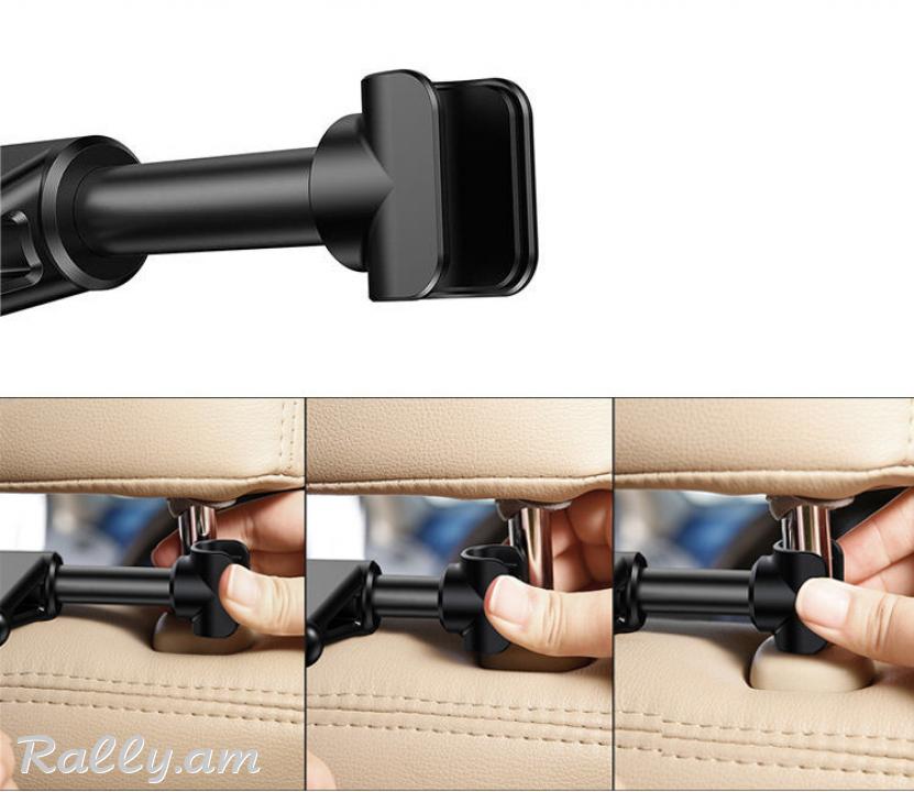 Հեռախոսի և Պլանշետի Բռնիչ 140-180 մմ Back Seat "Baseus"