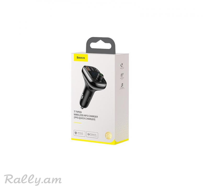 Լիչքավորիչ 2USB և FM Հաղորդիչ T Typed Baseus