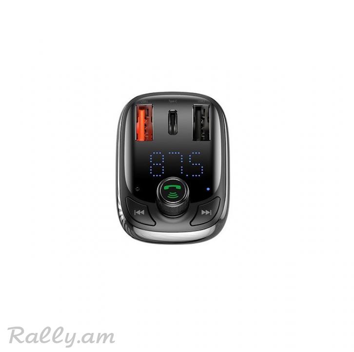 Լիչքավորիչ 2USB և FM Հաղորդիչ T Typed Baseus