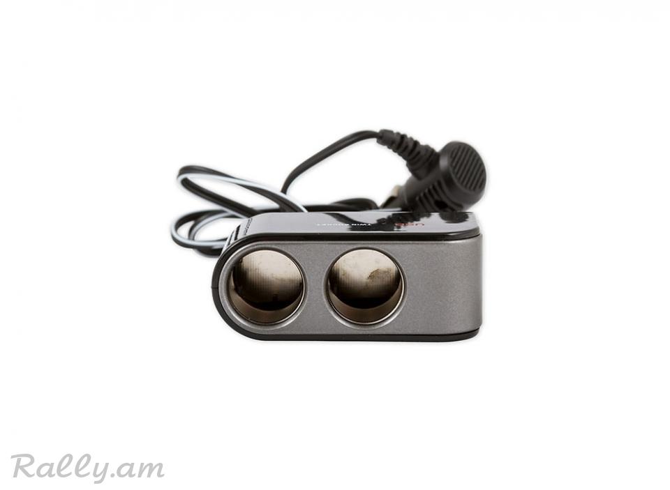 Բնիկի Բաժանարար +2USB 12/24վ Arnezi