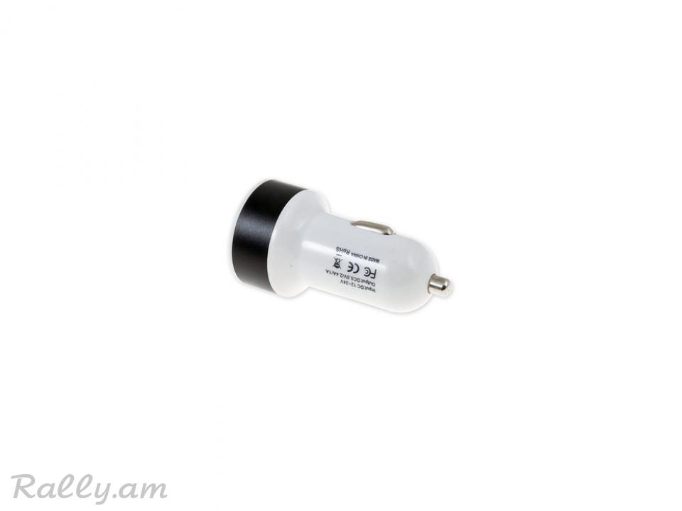 Լիցքավորիչ 2USB 12/24Վ Arnezi
