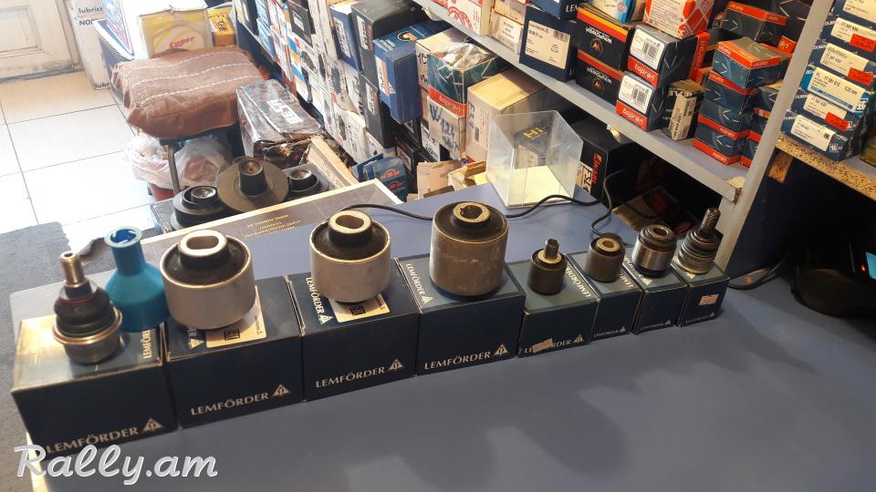 LEMFORDER w210 sharavo, w210 bush, w210 CYAGA, w210 NAKANECHNIK, w210 ctoyka w210 rezin