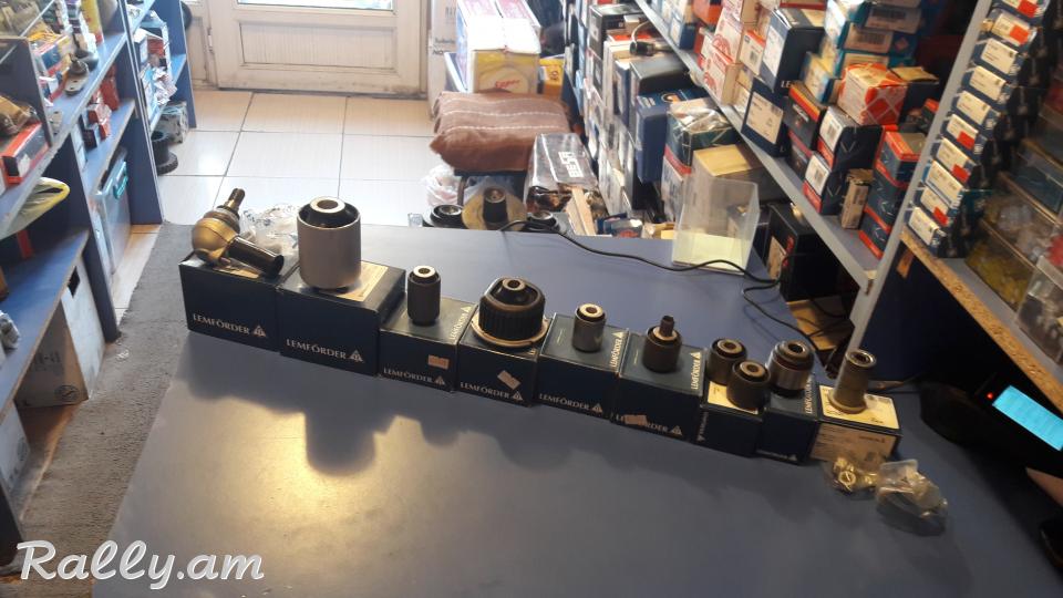 LEMFORDER w210 sharavo, w210 bush, w210 CYAGA, w210 NAKANECHNIK, w210 ctoyka w210 rezin