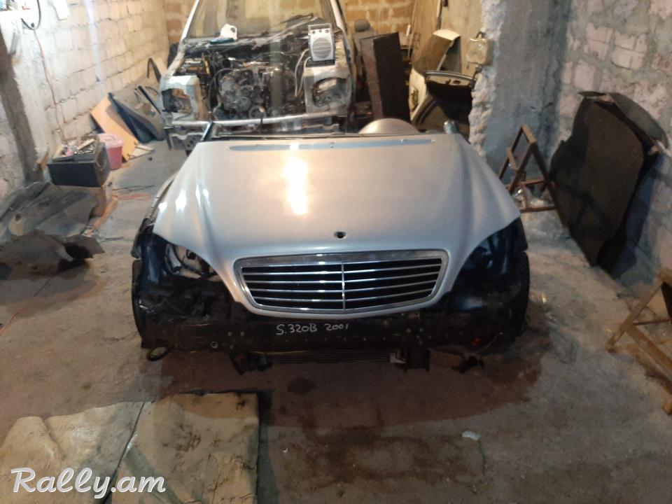 Mercedes պահեստամասեր W220 s class raskulachit evropayic original matcheli