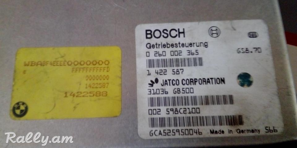 Կառոբկի բլոկ BMW E36 316i BMW 7-серия E38 1994 BOSCH 0260002365 0 260 002 365 1422587 1 422 587 GS8.70 1422588