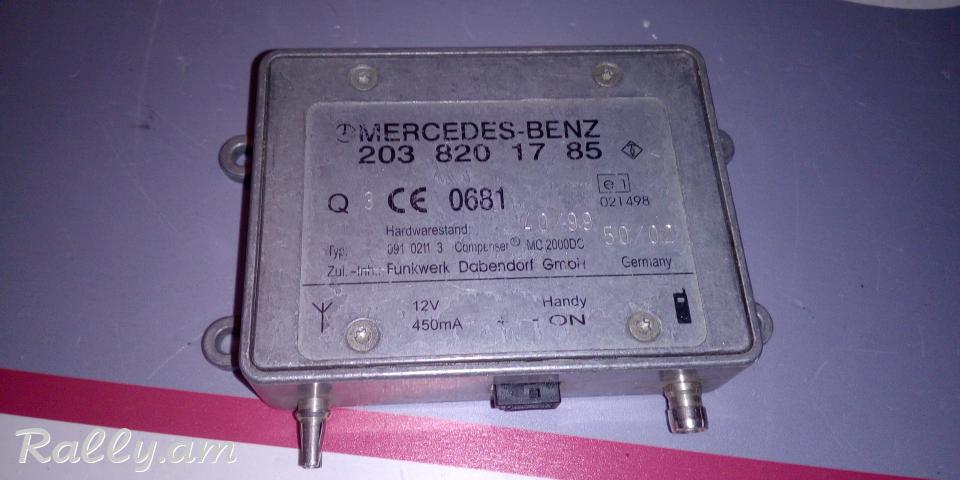Antena, Antenayi usilitel Mercedes W220 S-Class - W163 M-KLASSE 2038201785   Mercedes S-Class W220 1998-2003, W203 2000-2006