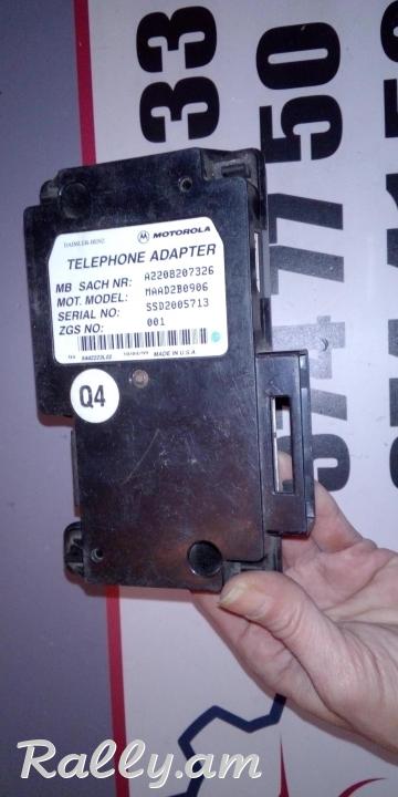 Mercedes Benz W210 W220 C215 Telefon Adapter Motorola A2208207326 HERAXOSI KARAVARMAN BLOKE
