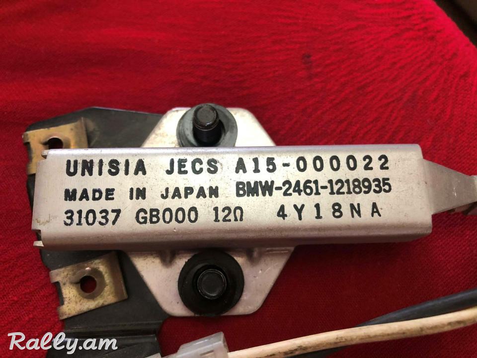 BMW 525i E34 M50B25  դաչիկ Ռեզիստոր կառոբկի   24611218935 2461-1218935  31037GB000 120  4Y18NA A15-000022