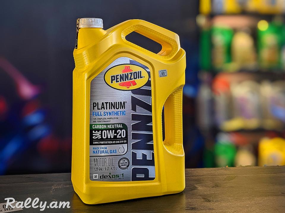 PENNZOIL Platinum 0W20 Full Synthetic | API SP | made in USA