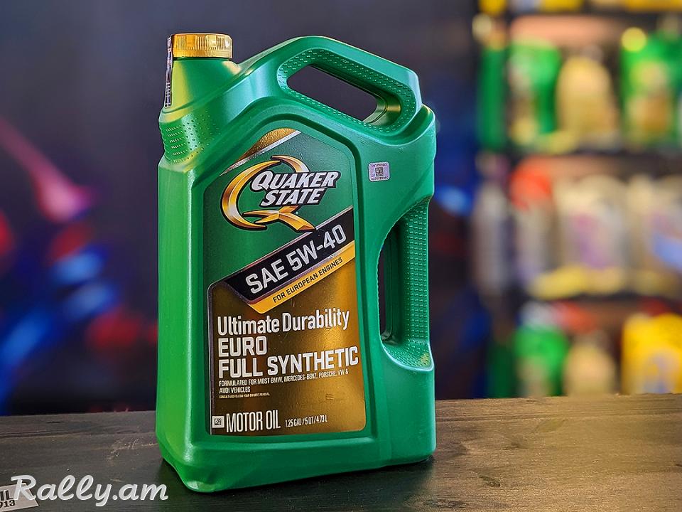 QUAKER STATE 5W40 Euro Full Synthetic | API SP | made in USA
