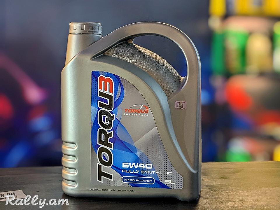 TORQU3 5W40 Fully Synthetic | API SN Plus | Պաշտոնական ներկրողից