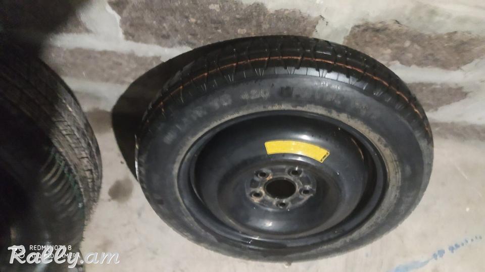 Mercedes-Benz Նոր անվադող Michelin ֆիրմայի չափերը 225 / 60 R16