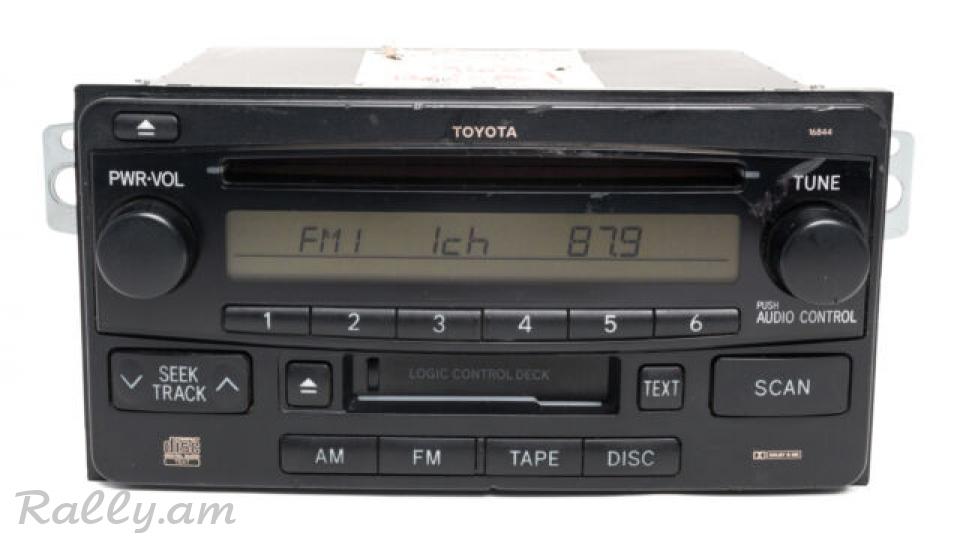 TOYOTA RAV4 մագնիտաֆոն մագ
