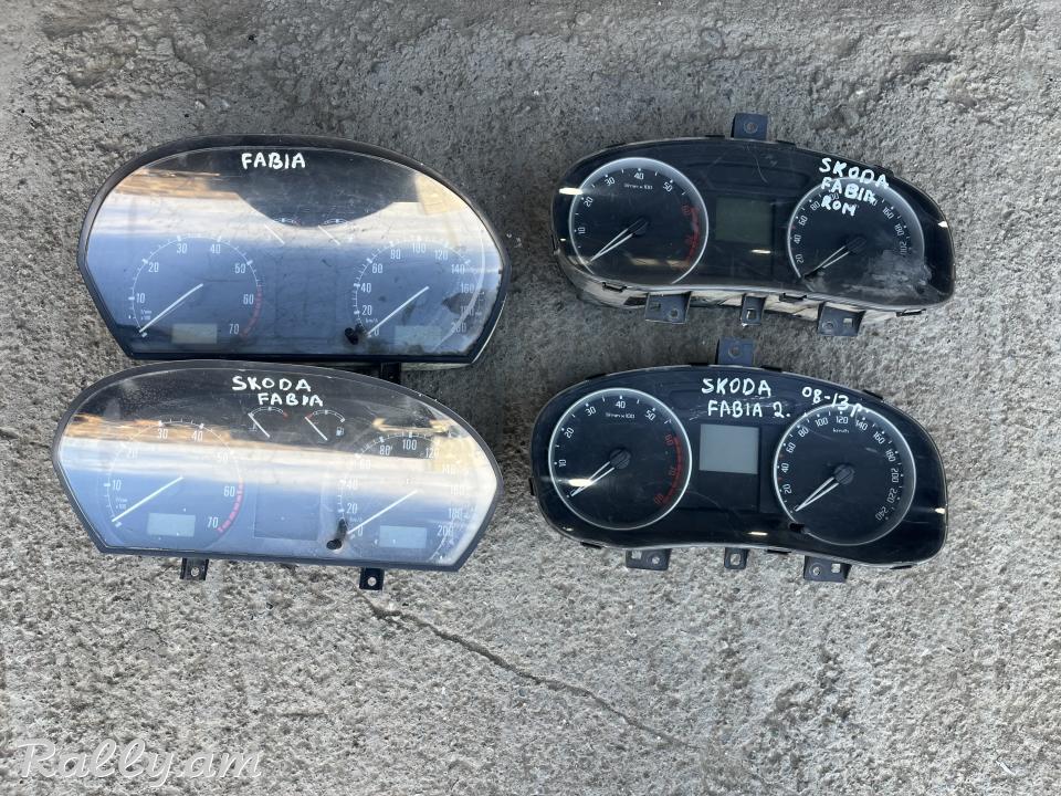Skoda Fabia pribor