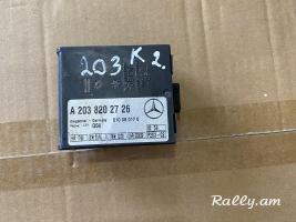 W203 signalizacyai blok