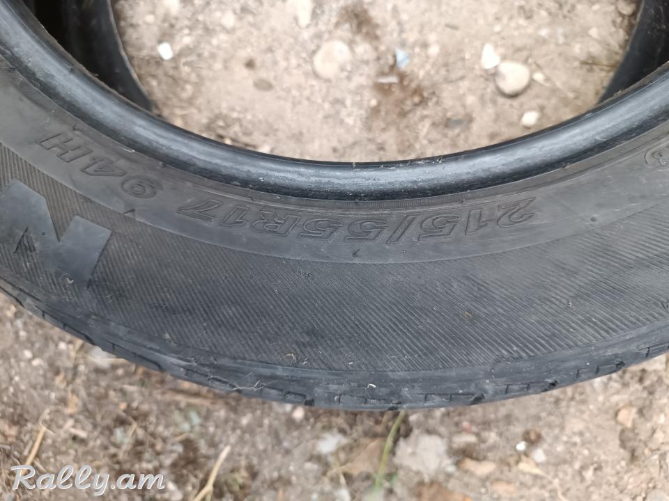R17 pagrishka 215/55 1 hat