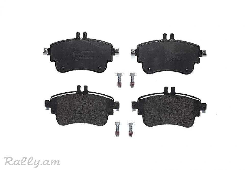 MERCEDES W176 W245 արգելակման կոճղակ դիմացի, Колодки тормозные передние. 0710