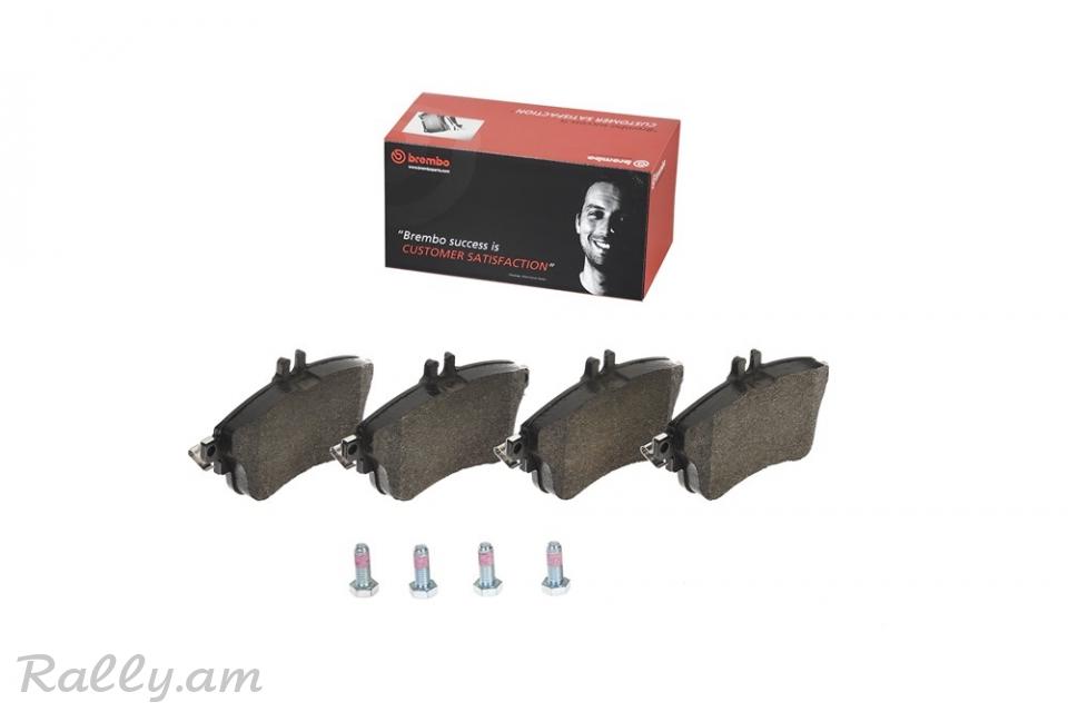 MERCEDES W176 W245 արգելակման կոճղակ դիմացի, Колодки тормозные передние. 0710