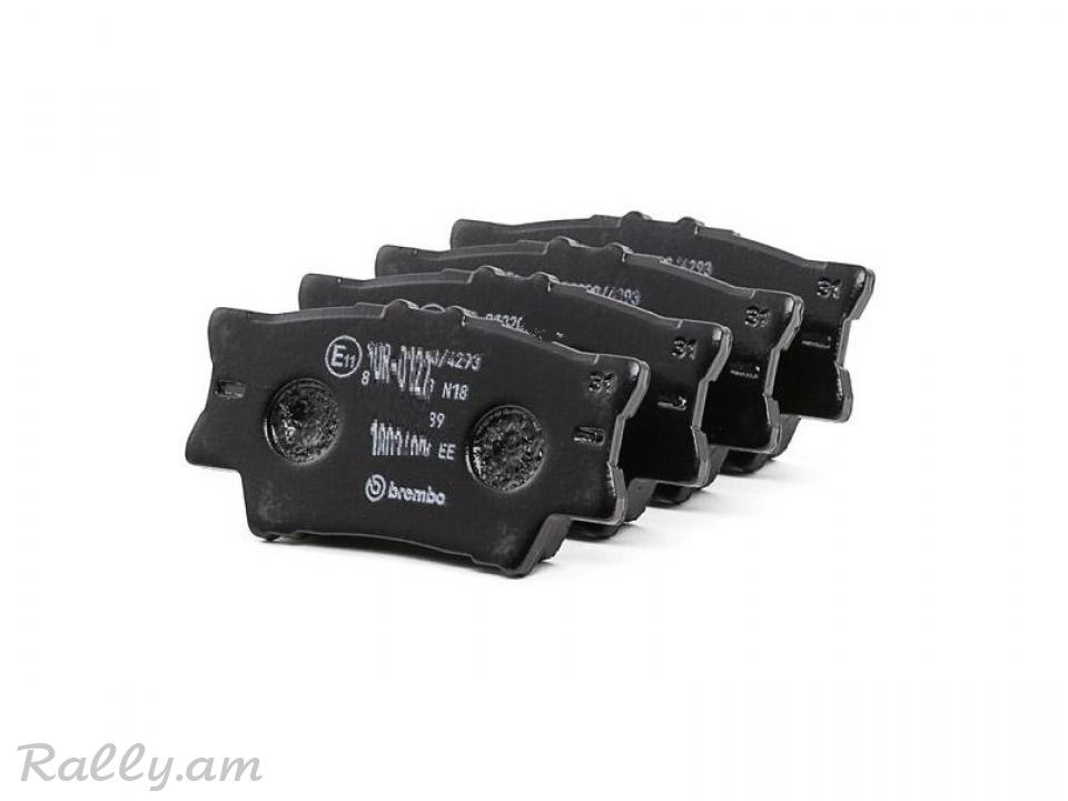 TOYOTA CAMRY արգելակման կոճղակ հետևի, Колодки тормозные задние. 1110
