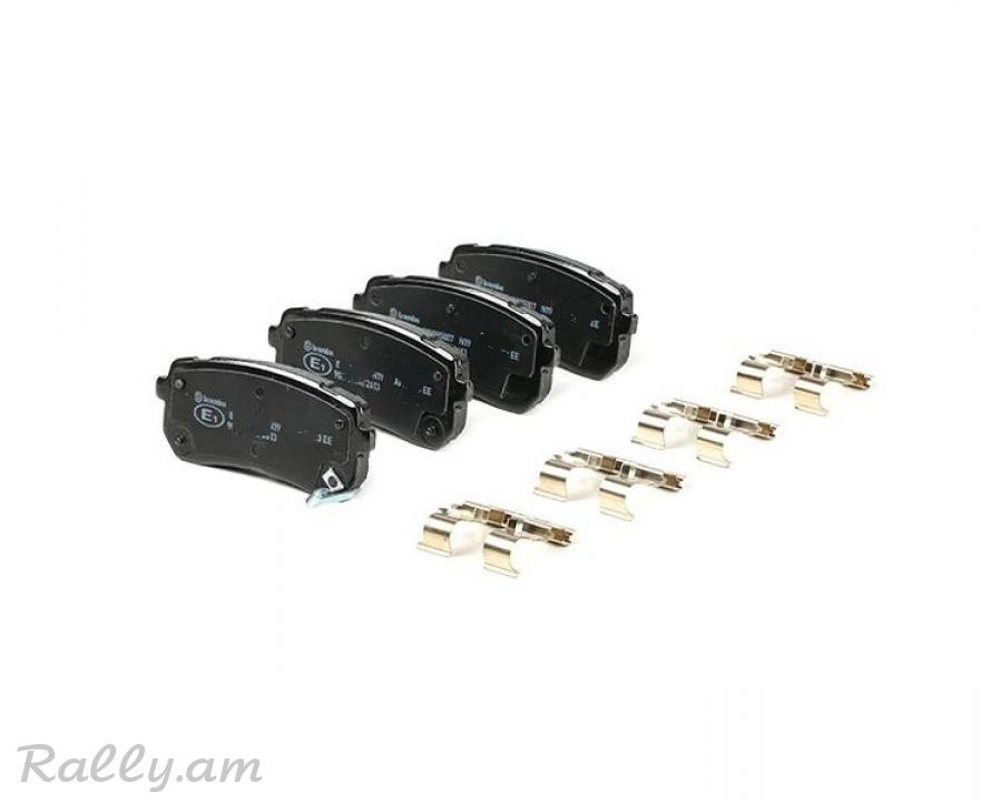 KIA SORENTO արգելակման կոճղակ հետևի, Колодки тормозные задние. 1406