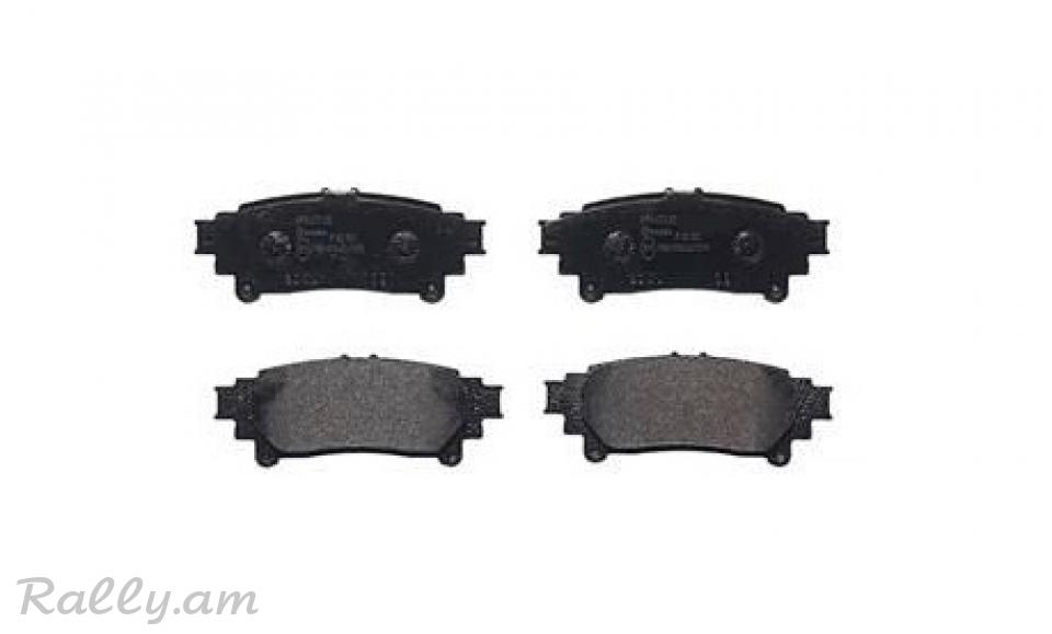 TOYOTA SIENNA արգելակման կոճղակ հետևի, Колодки задние. 1107