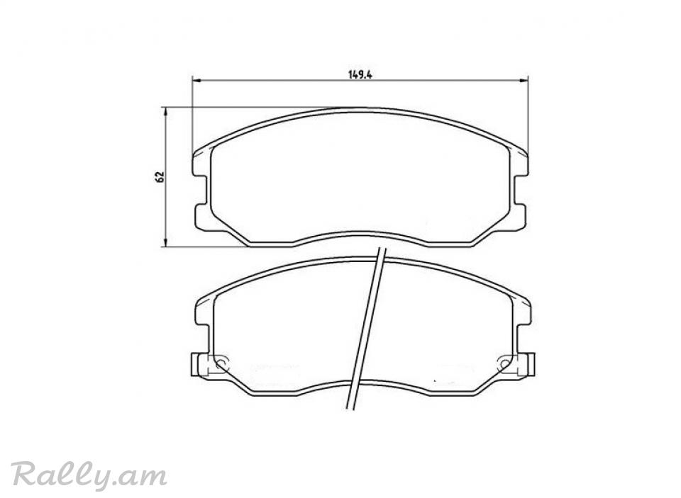 CHEVROLET CAPTIVA արգելակման կոճղակ դիմացի, Колодки передние. 0920
