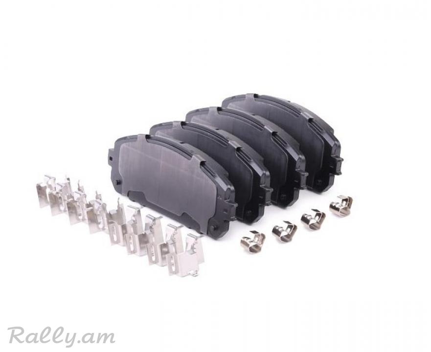 JEEP CHEROKEE արգելակման կոճղակ դիմացի, Колодки передние. 1607