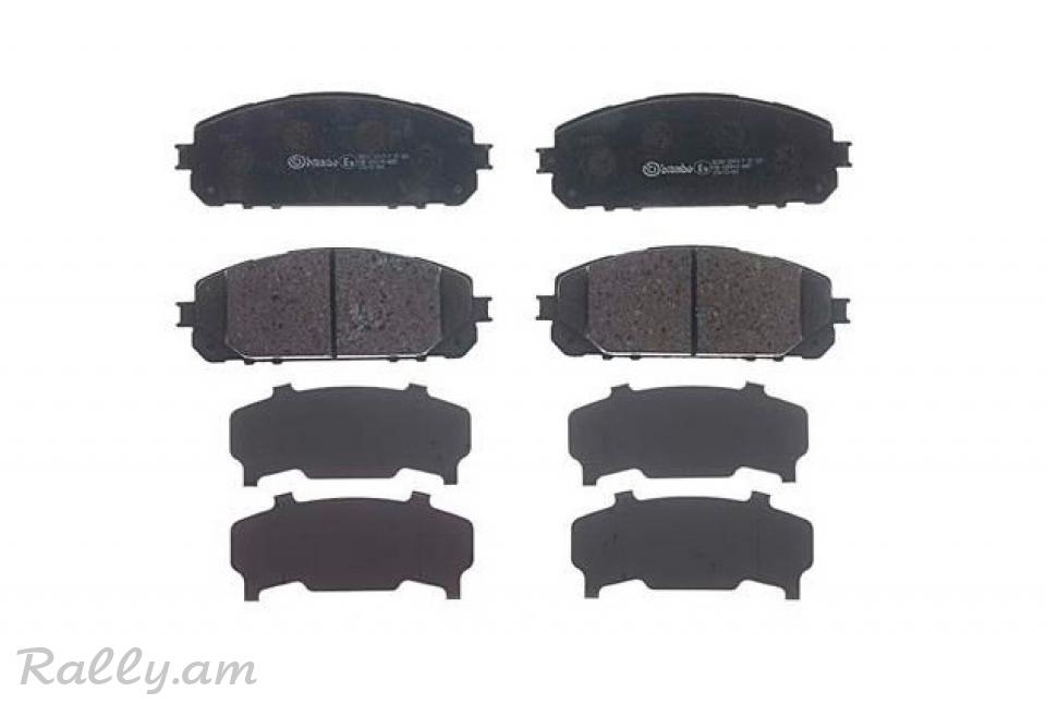 JEEP CHEROKEE արգելակման կոճղակ դիմացի, Колодки передние. 1607