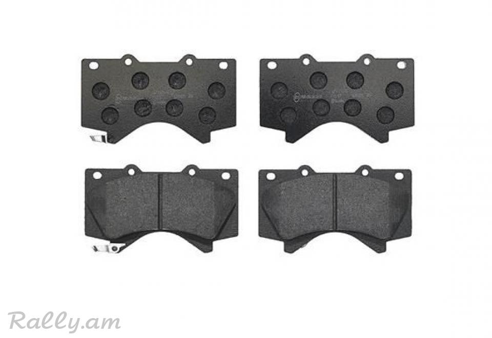 TOYOTA Land Cruiser արգելակման կոճղակ դիմացի, Колодки передние. 1114