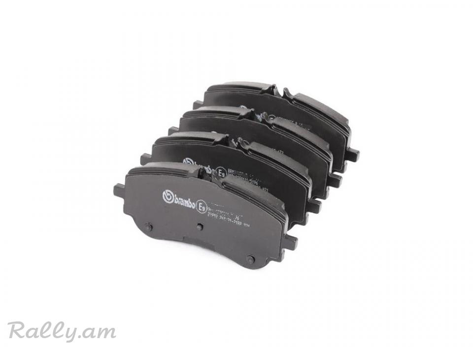 VW AMAROK արգելակման կոճղակ հետևի, Колодки задние. 0337