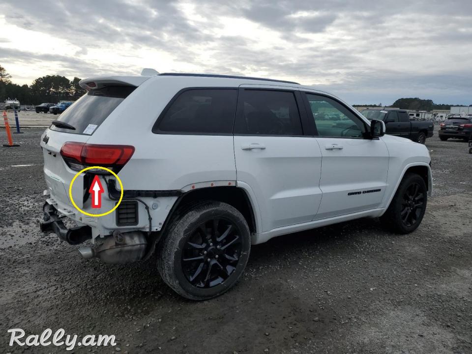 JEEP GRAND CHEROKEE ֆառի սալյասկա,Кронштейн заднего фонаря.7940