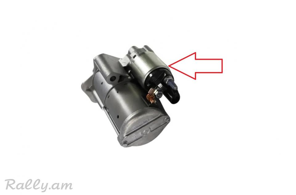 JEEP WRANGLER ստարտերի աֆտոմատ, Втягивающее реле.10160