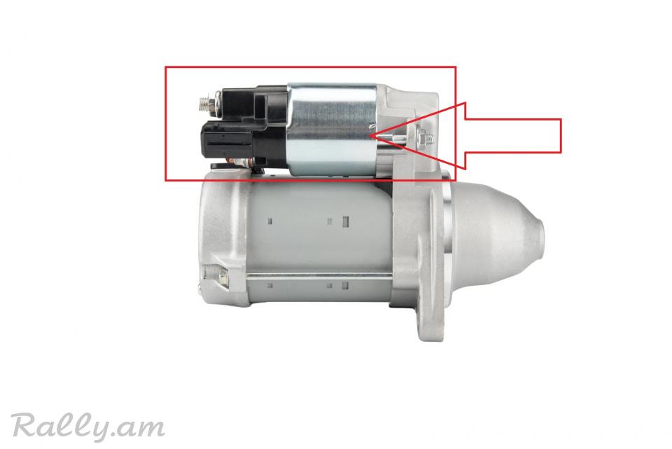BMW F01 ստարտերի աֆտոմատ, Втягивающее реле.5471