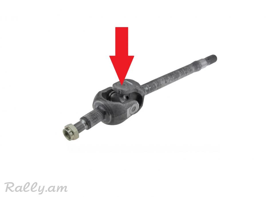 JEEP WRANGLER պոլոսի խաչուկ, Крестовина переднего привода.8993