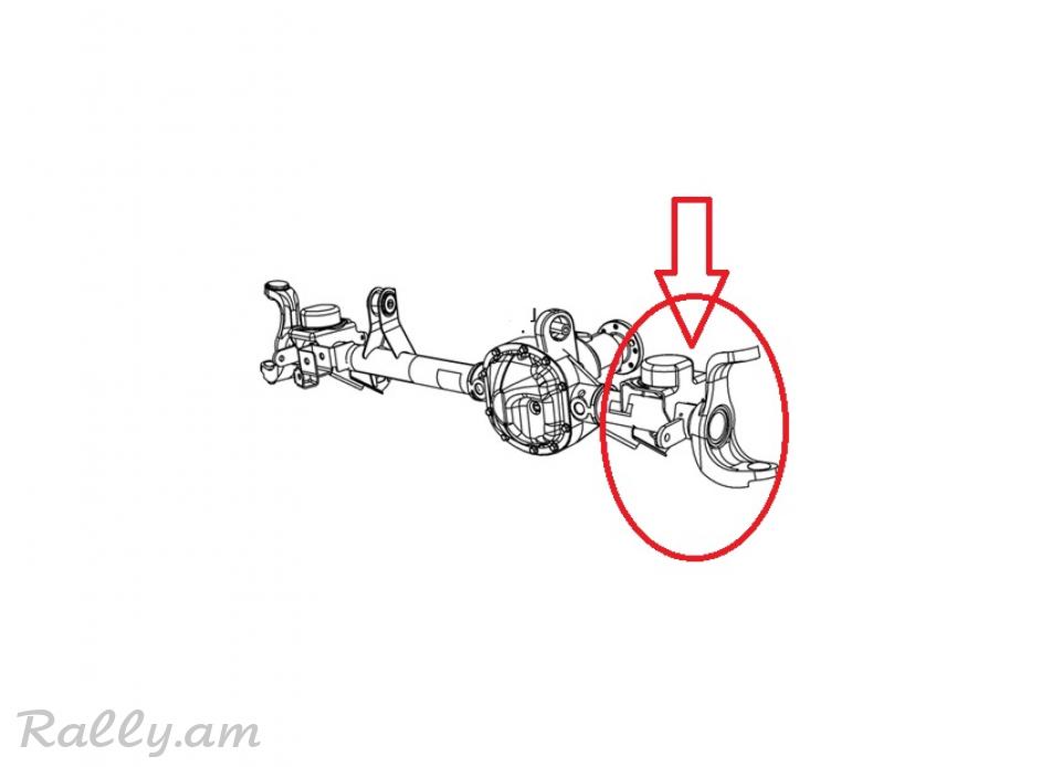 JEEP WRANGLER պոլոսի սալնիկ,Сальник полуоси передного моста.8141