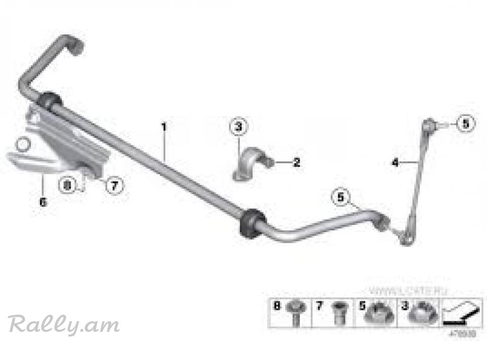 BMW STABILIZATRI STOYKA STABILIZATRI REZIN