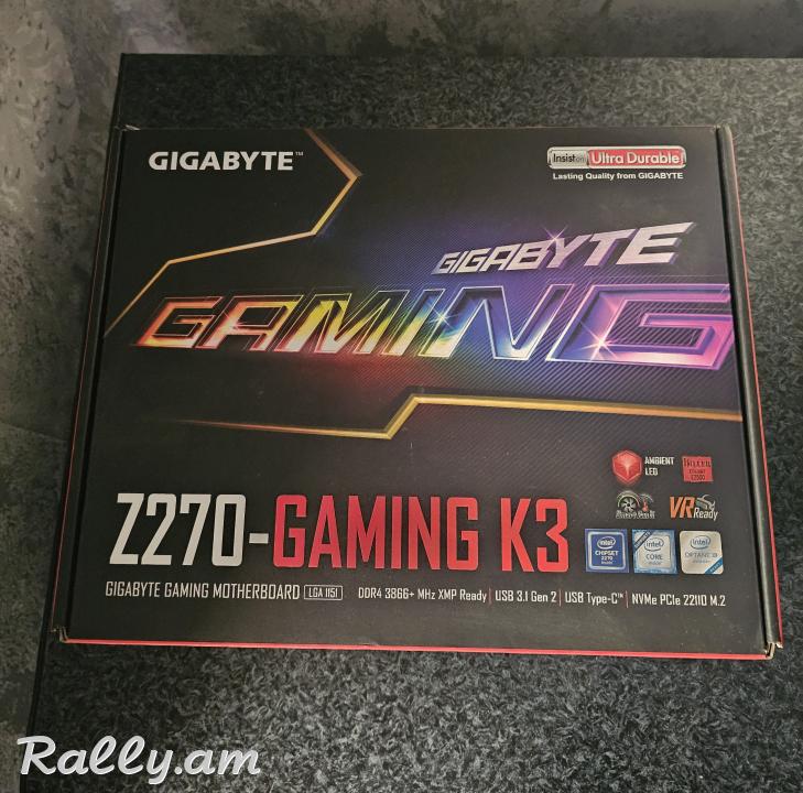 Motherboard gigabyte z270,ddr4,6-8gen