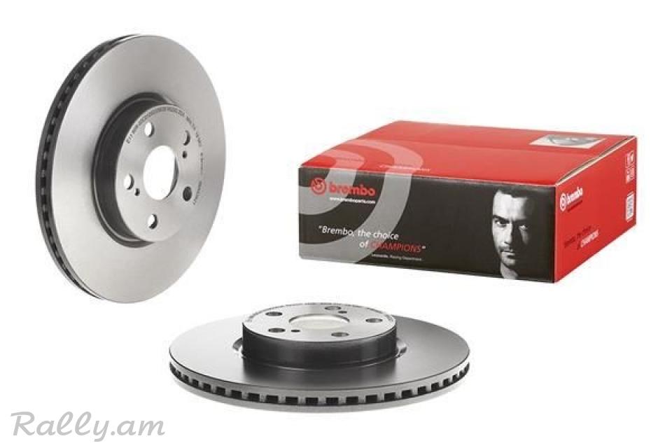 Toyota Corolla tormuzi disk դիմացի դիսկ, տալերկա Диск тормозной передний Made in Italy