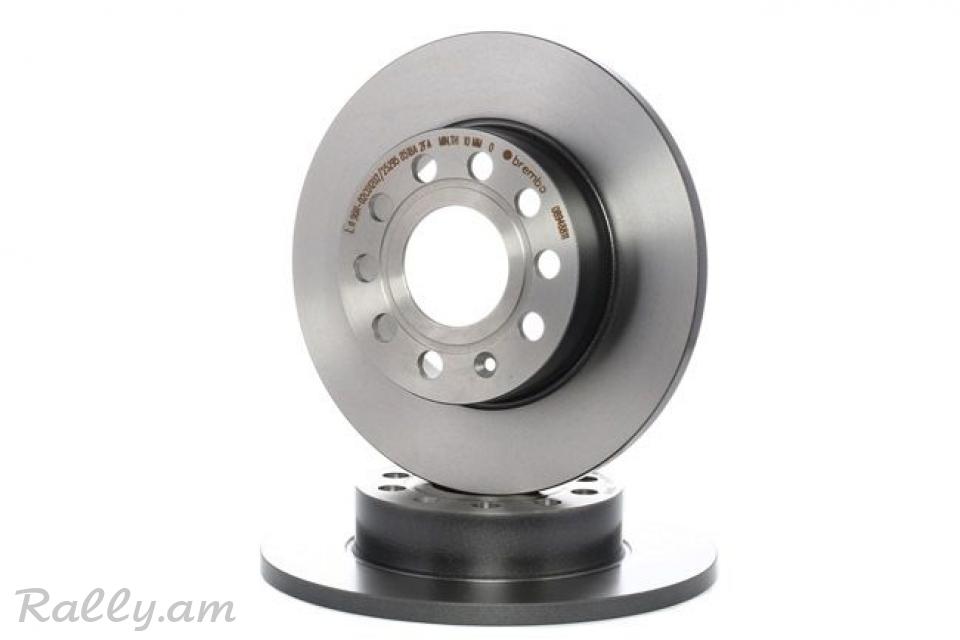 Volkswagen Jetta tormuzi disk հետևի արգելակման դիսկ տարելկա, Диск тормозной задний Made in Italy