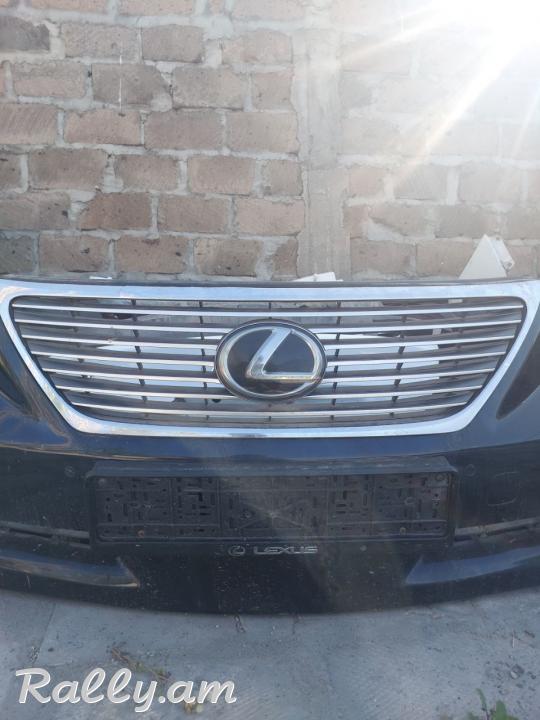 Lexus LS 460 Դիմացի շթի ռեշոտկա աբլիցովկա