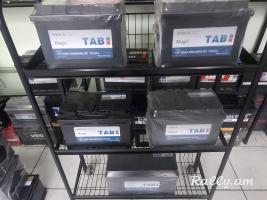 TAB Եվրոպական մարտկոցների լայն տեսականի