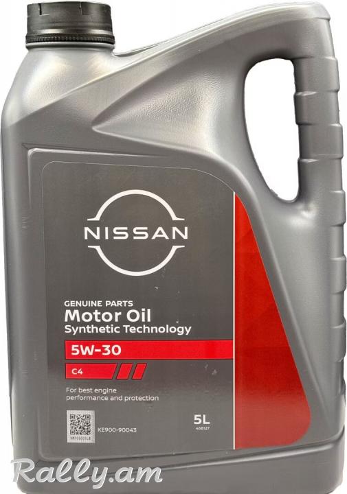 NISSAN 5w30 շարժիչի յուղ